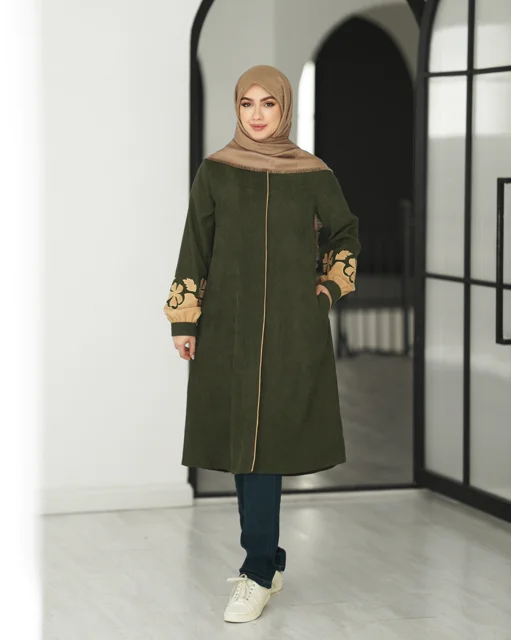 مانتو مدل گیلدا سبز