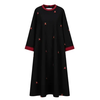 مانتو زنانه گلدوزی مدل بهین